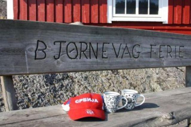 Bjornevag Ferie Hotel Farsund Exterior photo